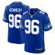 Men's Seattle Seahawks Cortez Kennedy Nike Royal Throwback Retired Player Game Jersey