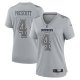 Women's Dallas Cowboys Dak Prescott Nike Gray Atmosphere Fashion Game Jersey