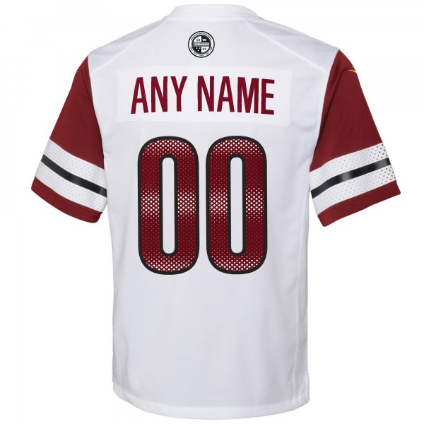 Youth Washington Commanders Nike White Game Custom Player Jersey