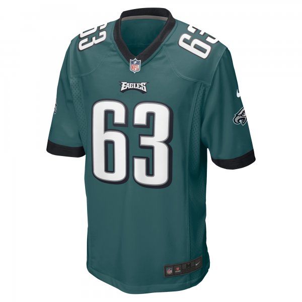 Men's Philadelphia Eagles Jack Driscoll Nike Midnight Green Game Jersey