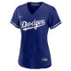 Women's Los Angeles Dodgers Clayton Kershaw Nike Royal Replica Player Jersey