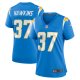 Women's Los Angeles Chargers Jaylinn Hawkins Nike  Powder Blue  Game Jersey