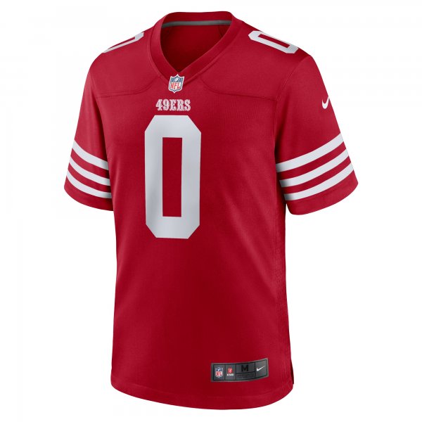 Men's San Francisco 49ers Samuel Womack III Nike  Scarlet  Game Jersey