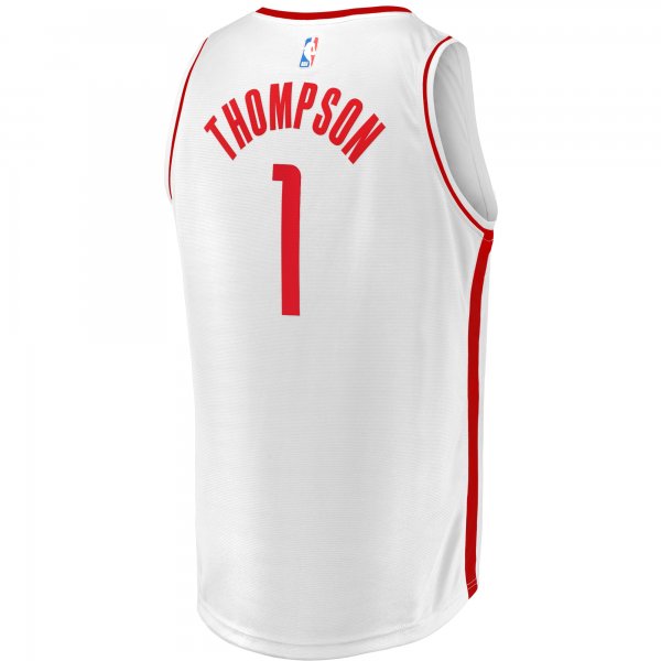 Men's Houston Rockets Amen Thompson Fanatics White Fast Break Replica Player Jersey - Association Edition