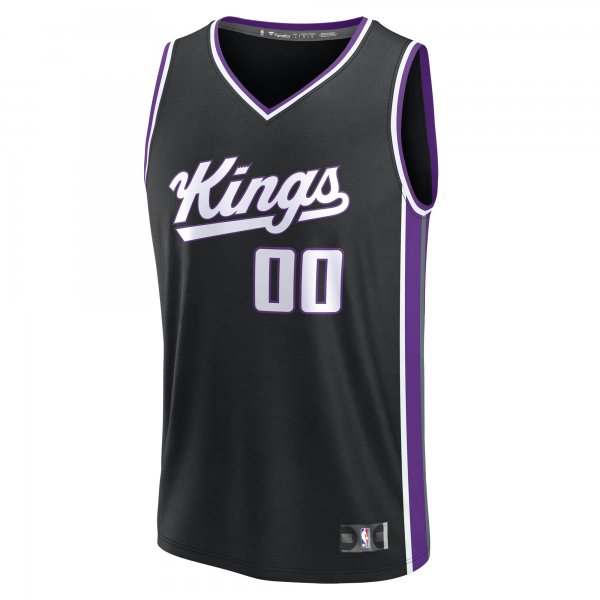 Men's Sacramento Kings  Fanatics Black Custom Fast Break Jersey - Icon Edition