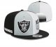 Las Vegas Raiders Black White And Grey Cap