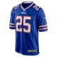 Men's Buffalo Bills Tyrel Dodson Nike  Royal Team Game Jersey