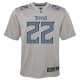 Youth Tennessee Titans Derrick Henry Nike Gray Atmosphere Game Jersey