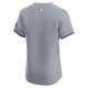 Men's Los Angeles Dodgers  Nike Gray Road Vapor Premier Elite Patch Jersey