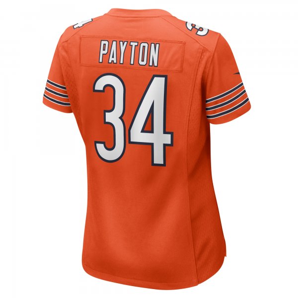 Women's Chicago Bears Walter Payton Nike Orange Retired Player Jersey