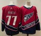 Men's #77 T. J. Oshie Washington Capitals Red and Navy NHL Jersey