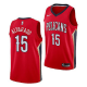 Men's New Orleans Pelicans #15 Jose Alvarado 2021 NBA Draft Red Statement Edition Jersey