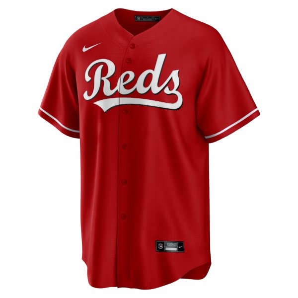 Men's Cincinnati Reds Elly De La Cruz Nike Red Big & Tall Alternate Replica Player Jersey