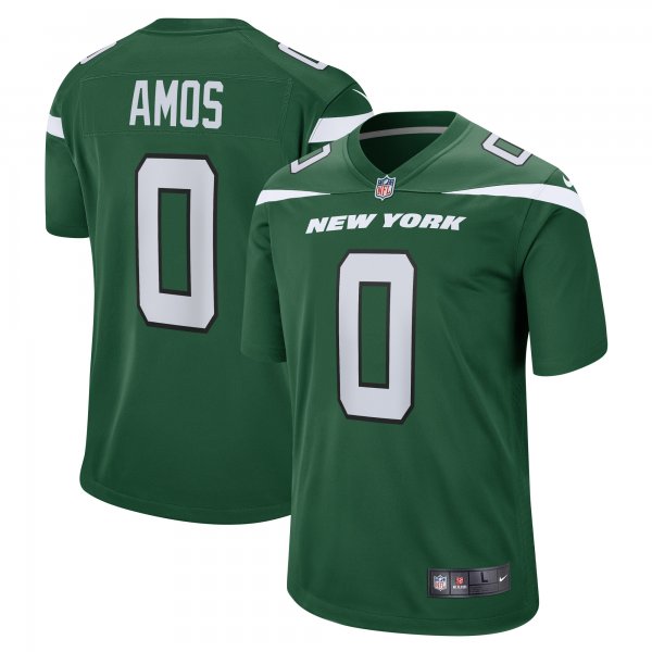 Men's New York Jets Adrian Amos Nike Gotham Green  Game Jersey