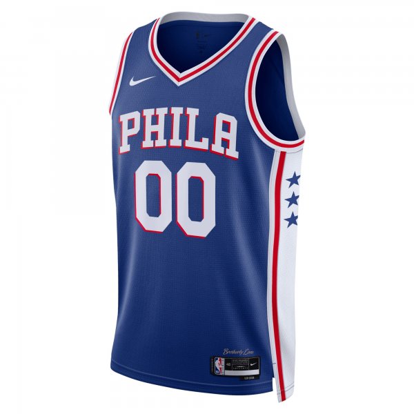 Unisex Philadelphia 76ers Nike Royal 2022/23 Swingman Custom Jersey - Icon Edition