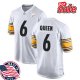 Men's Pittsburgh Steelers #6 Patrick Queen Nike Black Limited Jersey