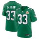 Men's Philadelphia Eagles #33 Cooper DeJean Nike Kelly Green Super Bowl LIX 2nd Alternate Game Jersey