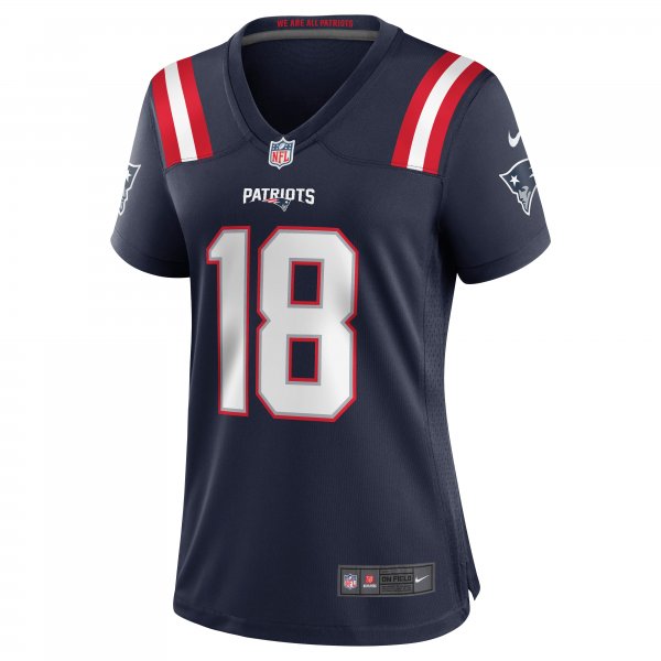 Women's New England Patriots Matthew Slater Nike Navy Game Jersey