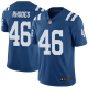 Men's Nike Indianapolis Colts #46 Luke Rhodes Limited Royal Color Rush Vapor Untouchable Jersey