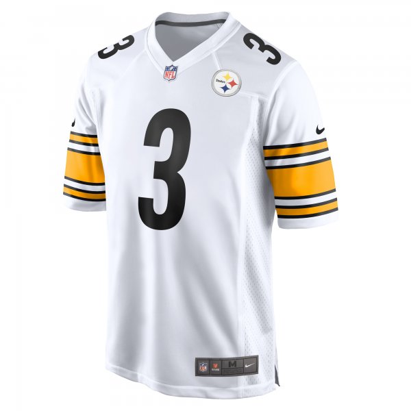 Men's Pittsburgh Steelers Russell Wilson Nike  White White Game Jersey