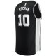 Youth San Antonio Spurs Jeremy Sochan Fanatics Black 2022 NBA Draft First Round Pick Fast Break Replica Jersey - Icon Edition