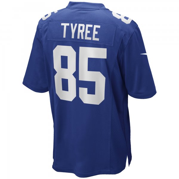 Men's New York Giants David Tyree Nike Royal Game Retired Player Jersey