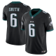 Men's Philadelphia Eagles #6 DeVonta Smith Nike Black Vapor F.U.S.E. Limited NFL Jersey