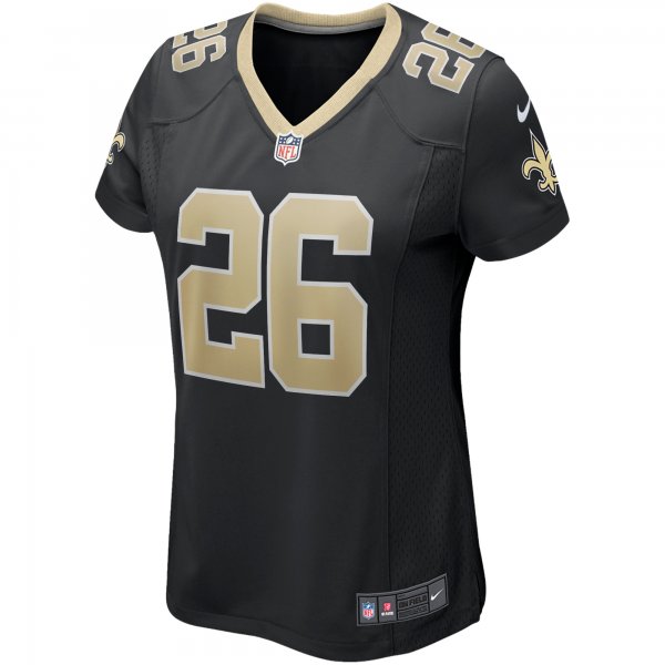 Women's New Orleans Saints Deuce McAllister Nike Black Game Retired Player Jersey