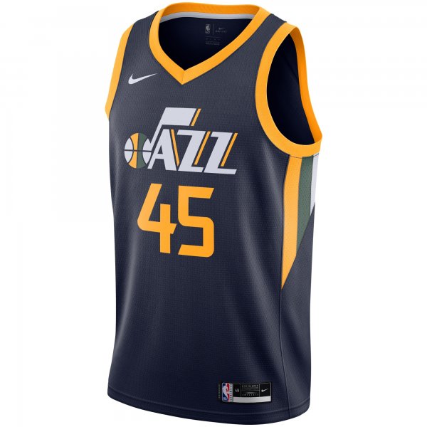 Men's Utah Jazz Donovan Mitchell Nike Navy 2020/21 Swingman Jersey - Icon Edition