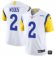 Men's Nike Los Angeles Rams #2 Robert Woods White NFL Vapor Limited Jersey