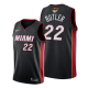 Miami Heat Jimmy Butler 2020 NBA Finals Bound Black Jersey Icon Edition