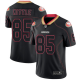 San Francisco 49ers #85 George Kittle Lights Out Black Men's Stitched NFL Limited Rush Jersey