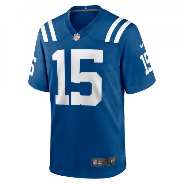 Men's Indianapolis Colts Racey McMath Nike  Royal Team Game Jersey