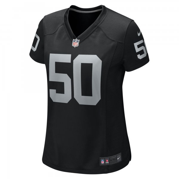 Women's Las Vegas Raiders Jacob Bobenmoyer Nike Black Game Player Jersey