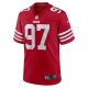 Men's San Francisco 49ers Nick Bosa Nike Scarlet Player Game Jersey