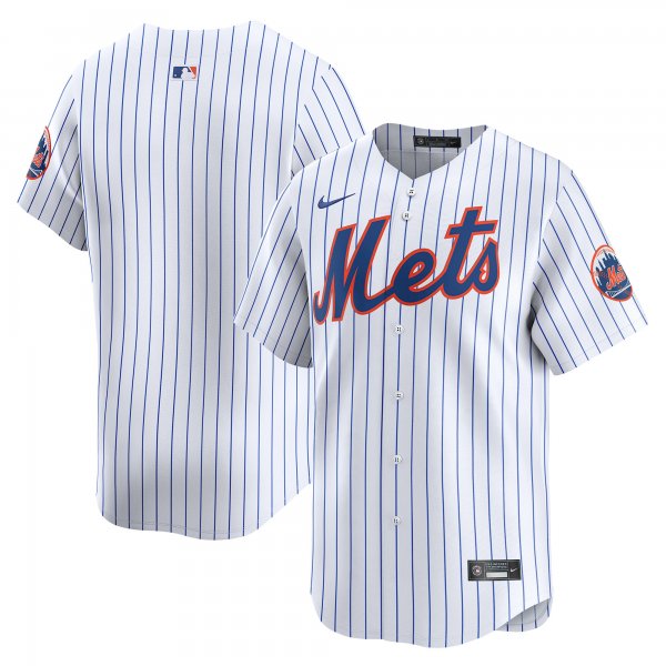 Men's New York Mets Nike White Home Limited Jersey