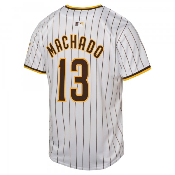 Youth San Diego Padres Manny Machado Nike White Home Limited Player Jersey