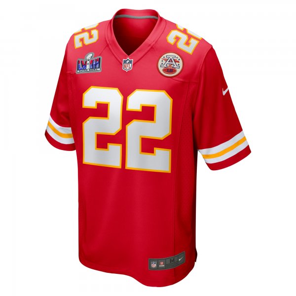 Men's Kansas City Chiefs Trent McDuffie Nike Red Super Bowl LVIII Game Jersey