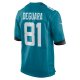 Men's Jacksonville Jaguars Josiah Deguara Nike  Teal Team Game Jersey