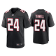 Men's #24 A.J. Terrell Atlanta Falcons Black 2020 NFL Draft Throwback Game Jersey