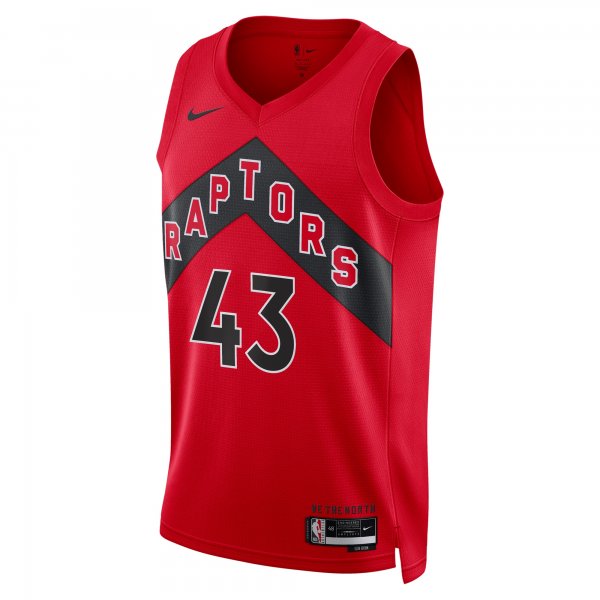 Unisex Toronto Raptors Pascal Siakam Nike Red Swingman Jersey - Icon Edition