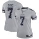 Women's Dallas Cowboys Trevon Diggs Nike Silver Inverted Legend Jersey