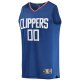 Men's LA Clippers Fanatics Royal Fast Break Custom Replica Jersey - Icon Edition