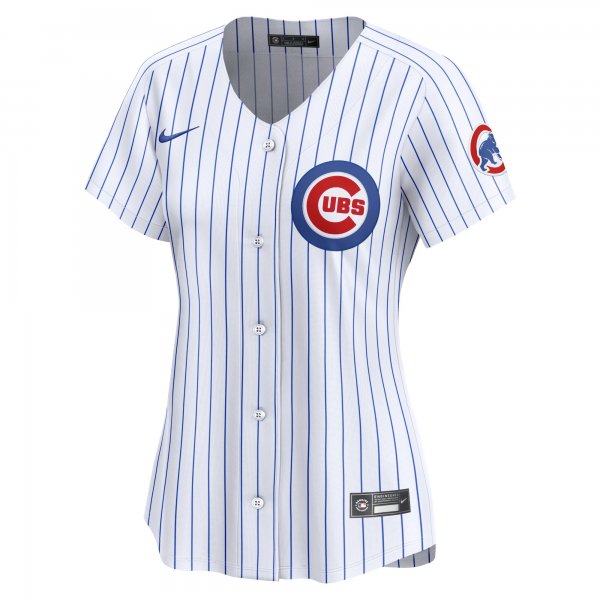 Women's Chicago Cubs  Nike White 2024 Jackie Robinson Day Home Limited Jersey