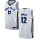 Women's Memphis Grizzlies #12 Ja Morant White NBA Swingman Association Edition Jersey