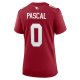 Women's Arizona Cardinals Zach Pascal Nike Cardinal Game Player Jersey