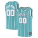 Men's Charlotte Hornets Fanatics Teal Fast Break Replica Custom Jersey - Icon Edition