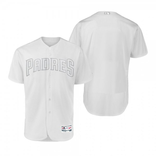 San Diego Padres White Blank 2019 Players Weekend MLB Team Jersey