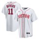 Men's Boston Red Sox Rafael Devers Nike White 2021 Patriots' Day Official Replica Player Jersey