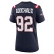 Women's New England Patriots Davon Godchaux Nike Navy Game Jersey